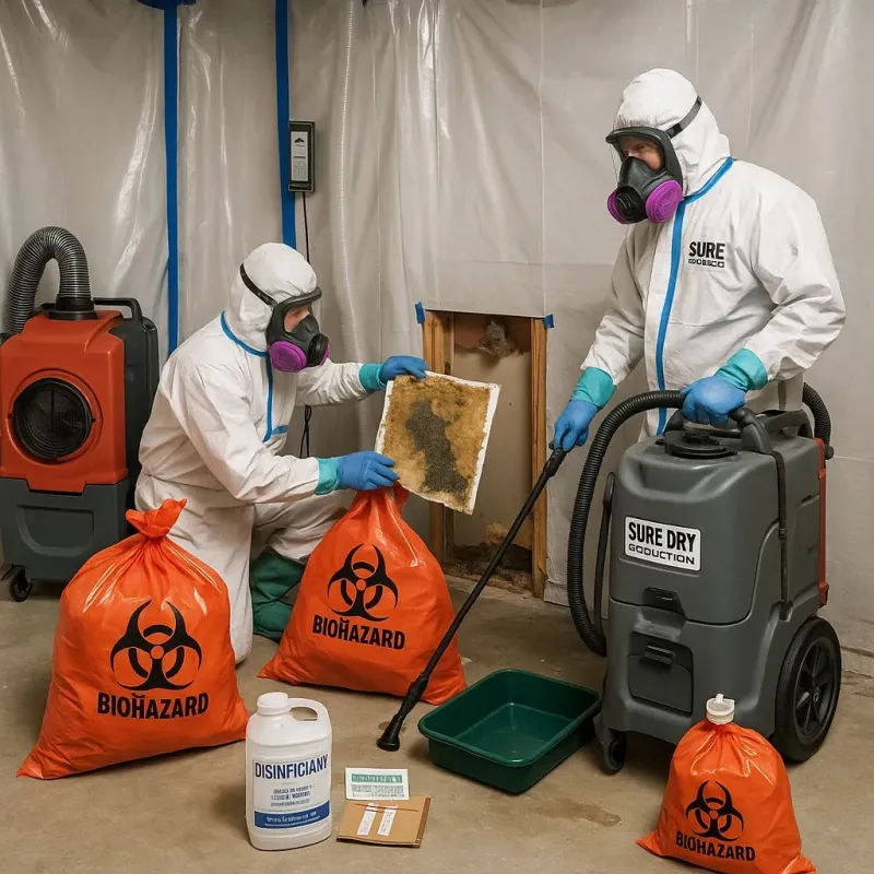 Contaminated Water Handling Protocols process in Little Chute, WI